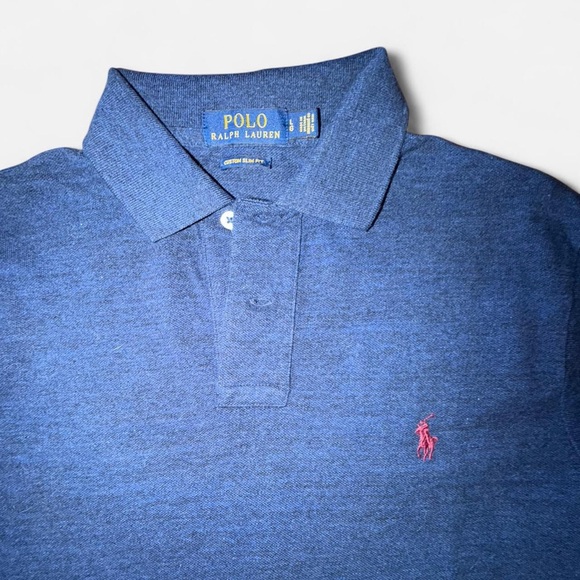 Ralph Lauren Blue Polo Shirt - Picture 3 of 6